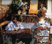 Alfred Sisley, The Lesson